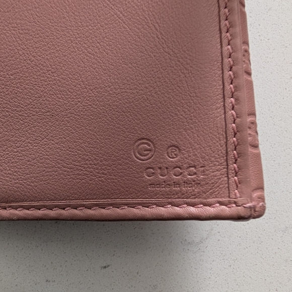 Authentic Gucci Micro Guccissima Monogram Long Wallet with Flap Closure - Picture 6 of 13